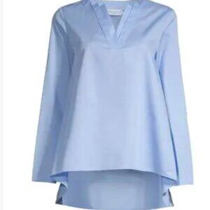 NWT L Ida Tunic by Harshman Los Angeles, Blue Women's L